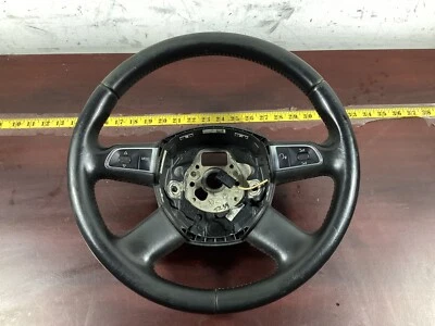 Volante AUDI A4 QUATTRO 2009-2012 CUERO NEGRO 8K0419091BG OEM. Foto 1 de 4