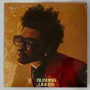 The Weeknd Blinding Lights 7 inch Limited 7" Vinyl Black Record - Imagen 1 de 1