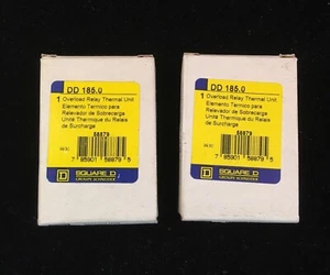 Square D DD185 Overload Heater DD185.0 Thermal Unit 58879 (Pack of 2) - Picture 1 of 4