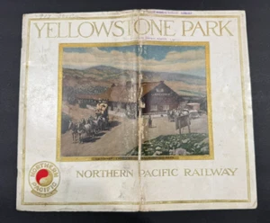 1914 Northern Pacific Railway "Yellowstone Park" Embossed Cover Brochure - Picture 1 of 9