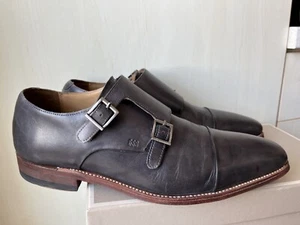 Gordon & Bros Double Monk grau navy dunkel blau 43 Lucquin 4924 - Bild 1 von 16
