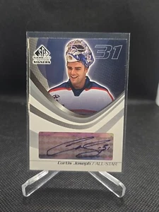 2003-04 SP Game Used Edition Signers Curtis Joseph #SPS-CJ Auto Maple Leafs - Picture 1 of 2