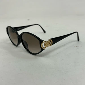 Vintage Christian Dior Black and Gold Sunglasses 2850 - Picture 1 of 8