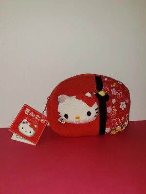 Bolso Bolsa Colección Tradicional Japonesa Sanrio Hello Kitty 2006 De Colección - ¡NUEVO CON ETIQUETAS! Foto 1 de 4