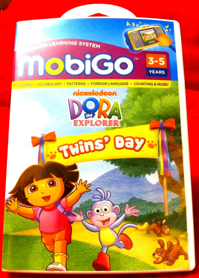 VTech: MobiGo Dora the Explorer Twins Day Game, NIB - Image 1 of 1