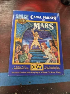 Canal Priests Of Mars Space 1889 GDW 1907 original GDW book - Picture 1 of 2