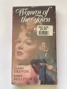 Woman of the Town (VHS) Claire Trevor Barry Sullivan Albert Dekker 1943 NEW - Imagen 1 de 3