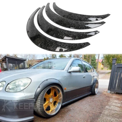 Kit de carrocería de arcos de rueda cóncavos con llamaradas de guardabarros forjados de 2" para Lexus GS200t GS300 430 Foto 1 de 4