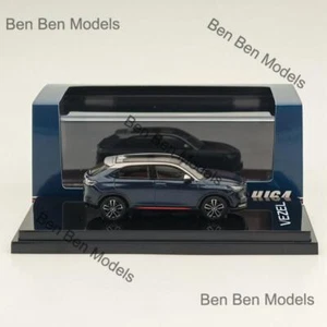 Hobby Japan 1/64 VEZEL e:HEV PLaY Midnight Blue Beam Metallic Diecast HJ642071BL - Picture 1 of 7