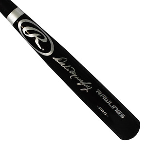 Dale Murphy Signed Rawlings Baseball Bat Black (JSA)