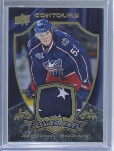 2015-16 Upper Deck Contours Club Crest Jersey /75 Josh Anderson Rookie Patch RC