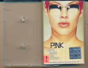 P!NK Can't Take Me Home 2001 Cassette Made in Ukraine NM - Imagen 1 de 6