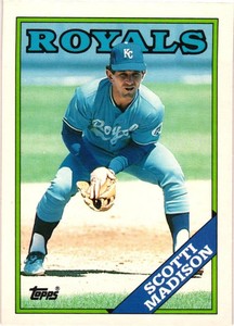 1988 Topps Traded Set Break #63T Scotti Madison Near Mint - Free Shipping