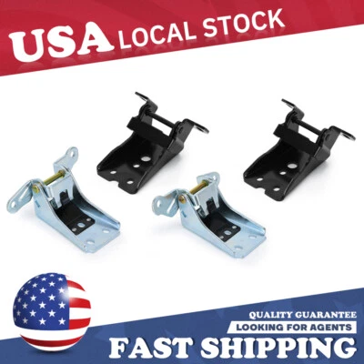 For Ford Bronco F-150 F-250 1980-1996 #E8TZ1522810A Steel Door Hinges 4PCS Set - Image 1 of 4