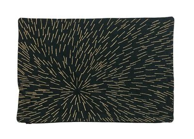 Kelly Wearstler Pillow Cover 14 x 20 inch in Black Linen - Image 1 of 4