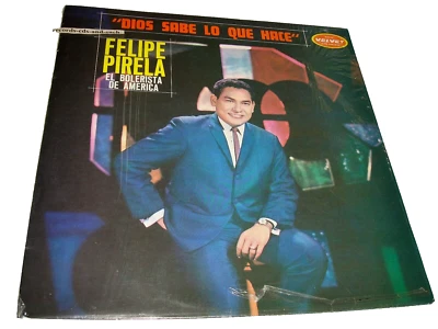 Felipe Pirela – Dios Sabe Lo Que Hace -Velvet – LPV 1325 VG/VG+ VINYL LP Foto 1 de 3