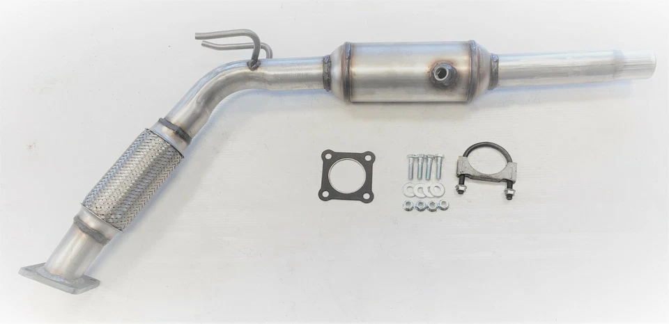 Volkswagen Jetta 2011-2015 2,0 L ninguno turbo convertidor catalítico con tubo flexible  Foto 1 de 1