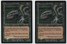 Phyrexian Denouncer FOIL X2 Urza's Legacy X2  NrMint  MTG  -  Aliz