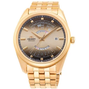 Orient Mehrjahreskalender Herrenuhr Gold RA-BA0001G10B - Bild 1 von 6