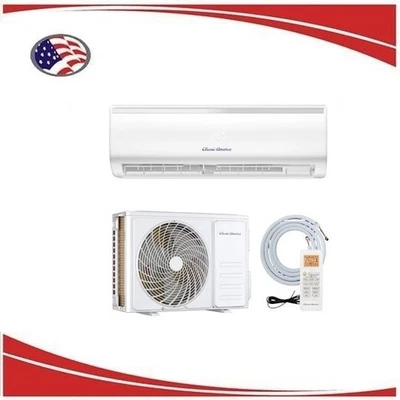 Mini inversor dividido Classic America 12000 BTU montaje en pared CA, bomba de calor, 19 SEER2 Foto 1 de 4