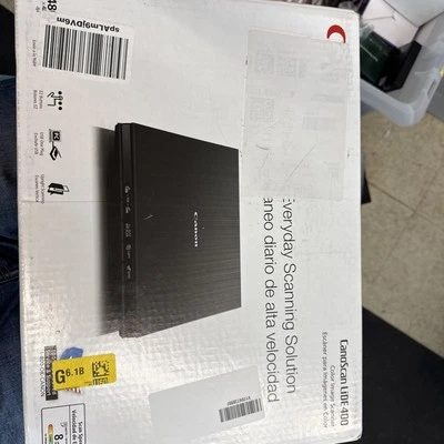 Canon 2996C002 4800 Dpi Optical Canoscan Lide 400 Slim Scanner - Image 1 of 4