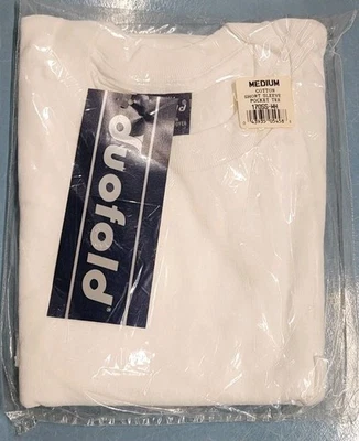 Camiseta De Colección Doble Plegable Algodón Para Hombres Blanca MEDIANA Manga Corta Bolsillo EE. UU. Foto 1 de 4