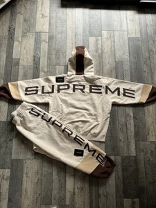 Supreme Panelled Full Tracksuit “Natural” - Medium - Picture 1 of 11