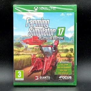 Farming Simulator 17 Platinum Edition Microsoft Xbox One UK New/SEALED Focus Hom - Picture 1 of 3