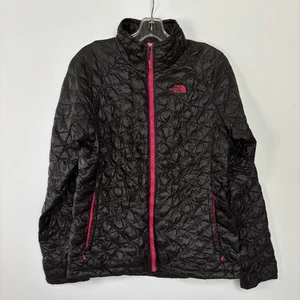 The North Face Thermoball Steppjacke Damen L schwarz Full-Zip leicht - Bild 1 von 10