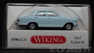 1/87 H0 WIKING 0790 02 28 OPEL Kadett B 4t Limousine, ~ horizontblau, 2010-2016 - Picture 1 of 14