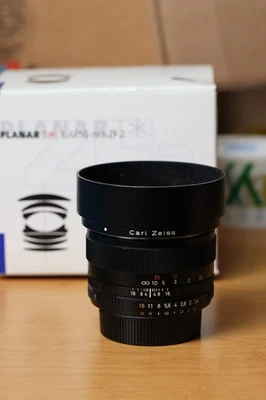 蔡司 planar 50 毫米 f/1.4 zf.2 适用于尼康手动对焦镜头 — 第 1/4 张图片