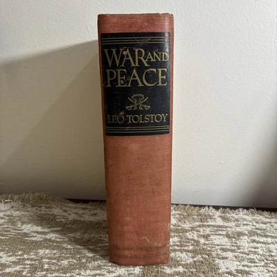 WAR and PEACE Inner Sanctum First Edition 1942 Leo Tolstoy - Image 1 of 2