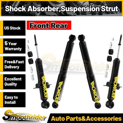 Amortiguador delantero trasero suspensión puntal para Nissan NV1500 2013-2018 2019 Monroe 4 piezas Foto 1 de 4