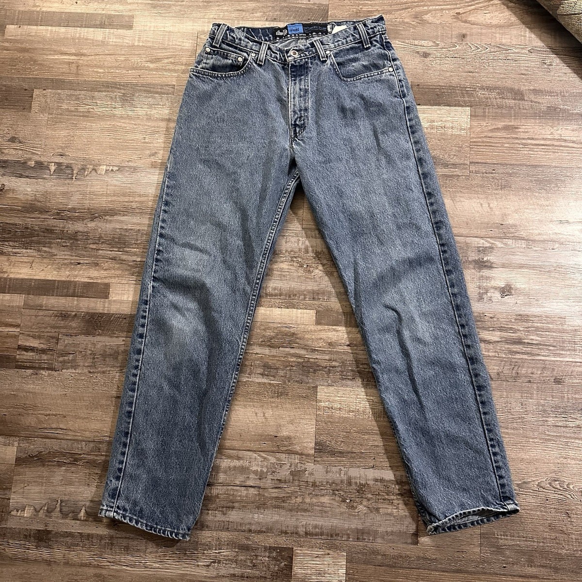 Levi’s 00s Silver Tab TRUE STRIGHT W30 VINTAGE 90s | Levis Silver Tab Lean Tapered Denim Jeans