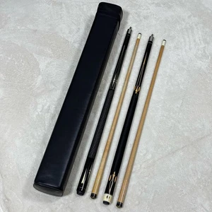 DC Black Billard Queues 19oz 2er Pack mit Koffer gebraucht - Bild 1 von 10