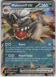 Pokemon Mabosstiff ex - 086 SV: Scarlet & Violet Promo Cards Promo NM - Picture 1 of 2
