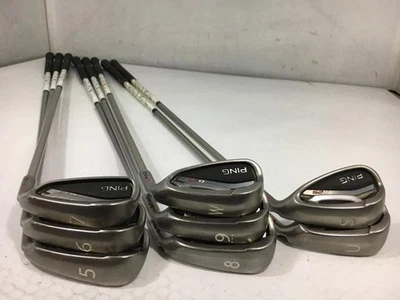 PING G25 Iron Set 8pcs 5-PW-AW-SW TFC360I Flex R Red Lie - Image 1 of 4