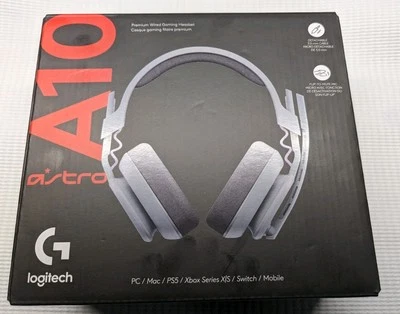 Astro Gaming  A10 Gen 2 Wired Gaming Headset for Windows, MacOS - Gray - Image 1 of 4