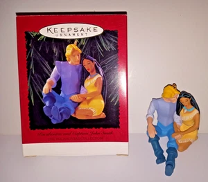 Hallmark Ornament Barbie Pocahontas and & Captain John Smith - Picture 1 of 10