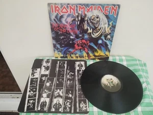 Iron Maiden - The Number Of The Beast 1982 – UK Vinyl LP Album 1st Press +INNER - Picture 1 of 7