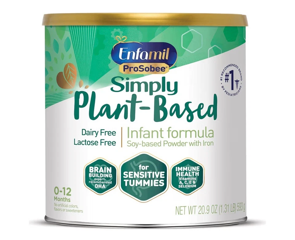 Enfamil ProSobee Plant-Based Infant Formula With Iron Powder 20 Oz Exp 3/26 - Image 1 of 4
