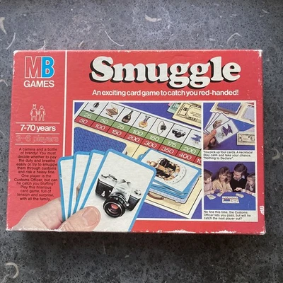 Vintage SMUGGLE MB Games Card Game 1980s Edition 1981 - Image 1 of 4