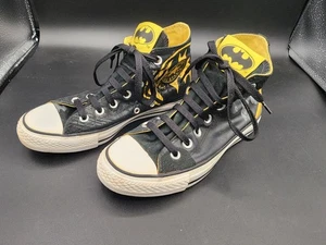 DC 75 Comics Batman Converse All Star Zapatos 5 Hombre’s 7 Mujer’s 75 Aniversario - Imagen 1 de 8