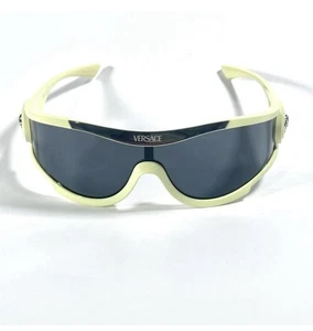 VERSACE VE4475 5486/87 ¡NUEVO! Gafas de sol amarillo pálido lentes oscuras ¡Juego completo! - Imagen 1 de 10