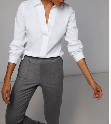 150904^ Creation L Premium Damen Bluse Hemdbluse ecru weiß NEU Gr. 40 - 48 - Bild 1 von 2