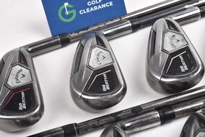 Callaway Big Bertha 2015 Irons / 5-PW+GW+SW / Stiff Flex UST Recoil 460 Shafts - Picture 1 of 7