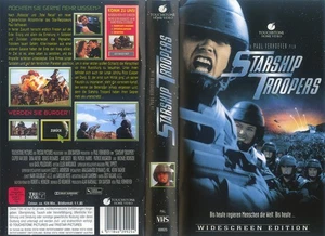 VHS + DVD backup Starship Troopers 1997 widescreen uncut - Bild 1 von 1