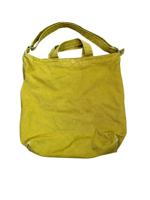 Bolso de pato Baggu verde cierre a presión de lona con asas para el hombro Foto 1 de 4