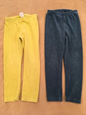 Leggings Gymboree 4 Niñas Cálidos Terciopelo Verde Turquesa Foto 1 de 4