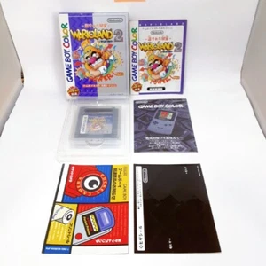 GameBoy Wario Land 2 Nintendo GB Box Manual Stolen Treasure - Picture 1 of 12